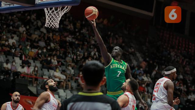 Foto: Penuh Drama di Kuarter Terakhir, Australia Juara FIBA Asia Cup 2022 usai Unggul Satu Bola Atas Lebanon