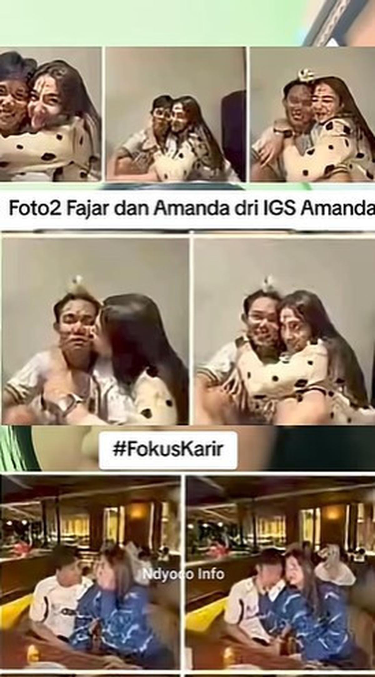 Kronologi Fajar Noor Diduga Selingkuh dengan Amanda Lucson, Shabrina Eleanor Sindir di TikTok?