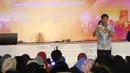 Wakil Direktur Utama Emtek, Sutanto Hartono,berbagi pengalaman kepada peserta Emtek Goes to Campus (EGTC) 2017 di Malang, Jawa Timur, Rabu (3/5). (Liputan6.com/Helmi Afandi)