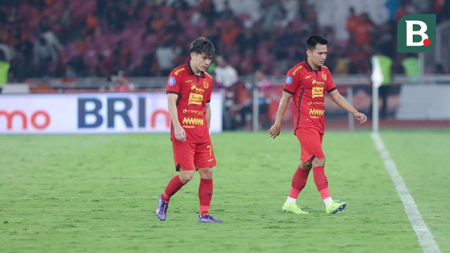 Foto: Kekecewaan Pemain Persija Setelah Gagal Taklukkan Dewa United di SUGBK