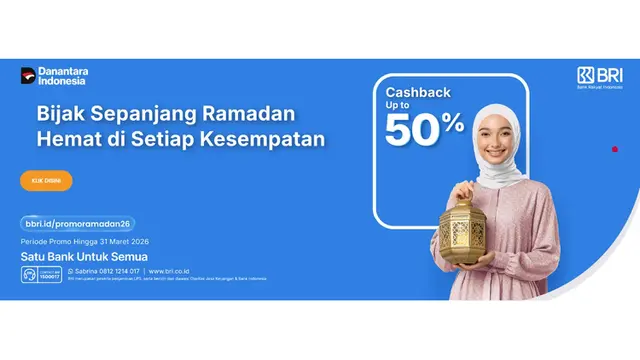 THR Aman Sampai Lebaran, Manfaatkan Promo Spesial BRI untuk Belanja Hemat