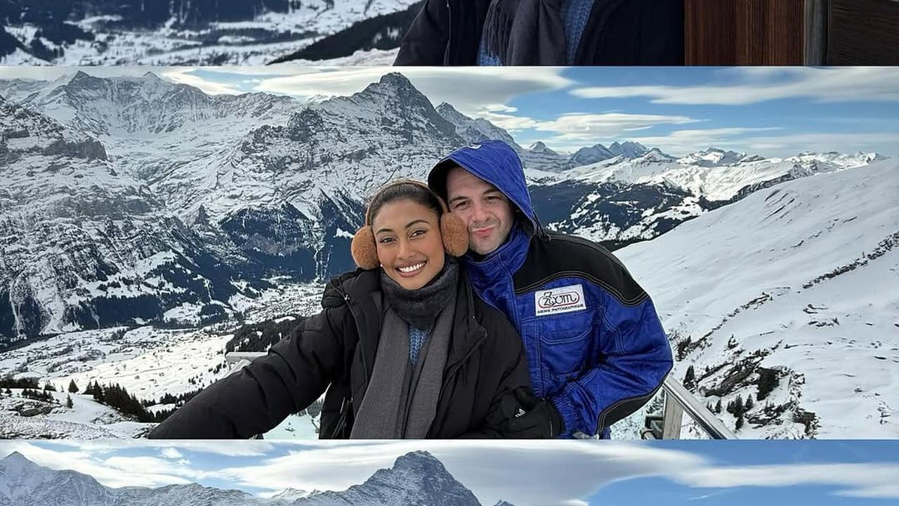 Potret Liburan Novia Bachmid ke Swiss, Menikmati Pemandangan Cantik di Ketinggian