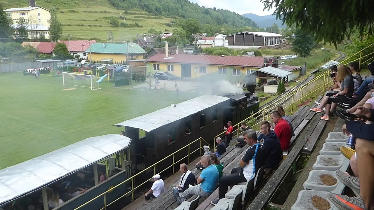 Stadion Cierny Balog. (Youtube/Trzi Rogi Elwer)