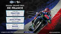 Jadwal MotoGP Seri Prancis 2021. (Sumber : dok. vidio.com)