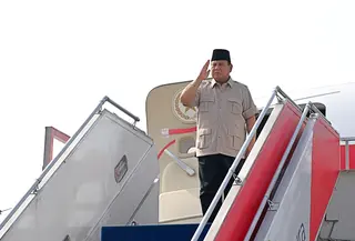Prabowo Bertolak ke Filipina (Foto: Biro Pers Kepresidenan)