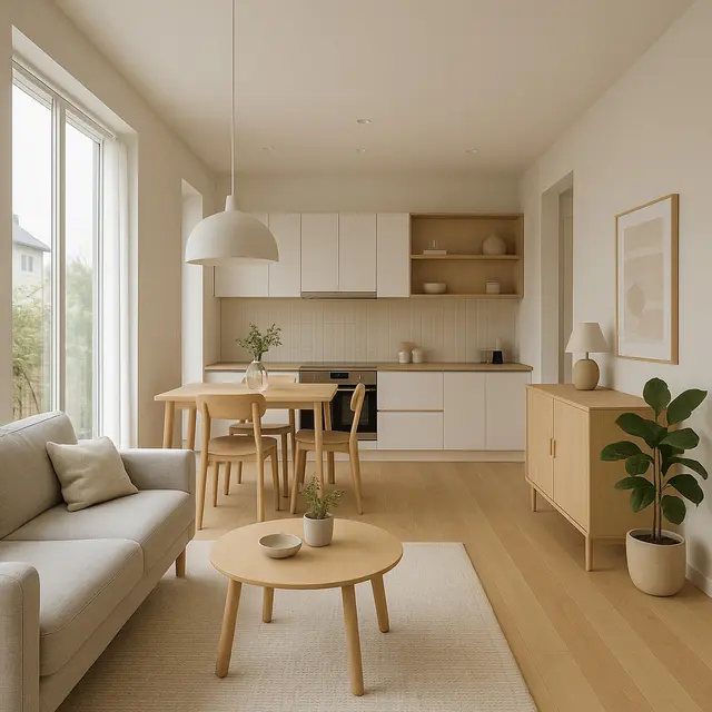 Model Rumah Minimalis 6x12 dengan Konsep Open Space (Image by ChatGPT)