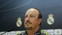 Pelatih Real Madrid bangga dengan performa timnya saat mengalahkan Malmo FF di partai pamungkas Grup A Liga Champions, Rabu (9/12/2015) dini hari WIB. (Reuters/Andrea Comas)