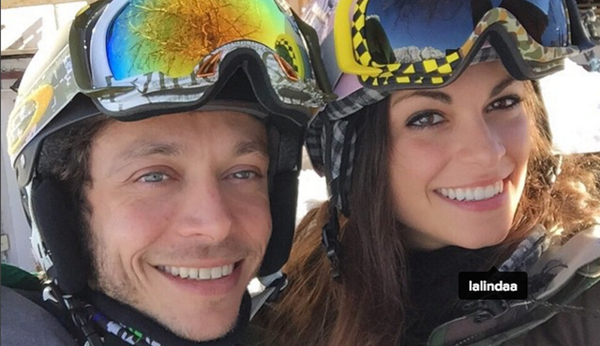 Valentino Rossi dan Linda (Foto/Instagram)
