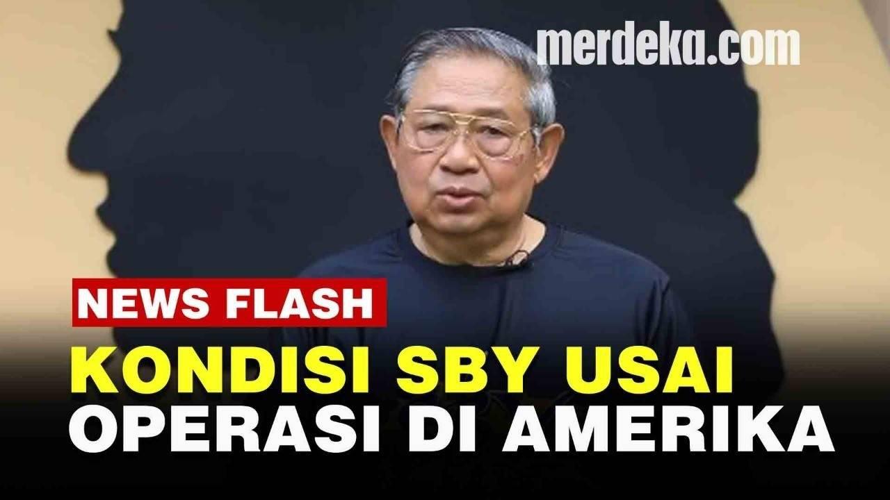 VIDEO: Jalani Operasi Kanker Prostat di Amerika, Kondisi SBY Kini Stabil