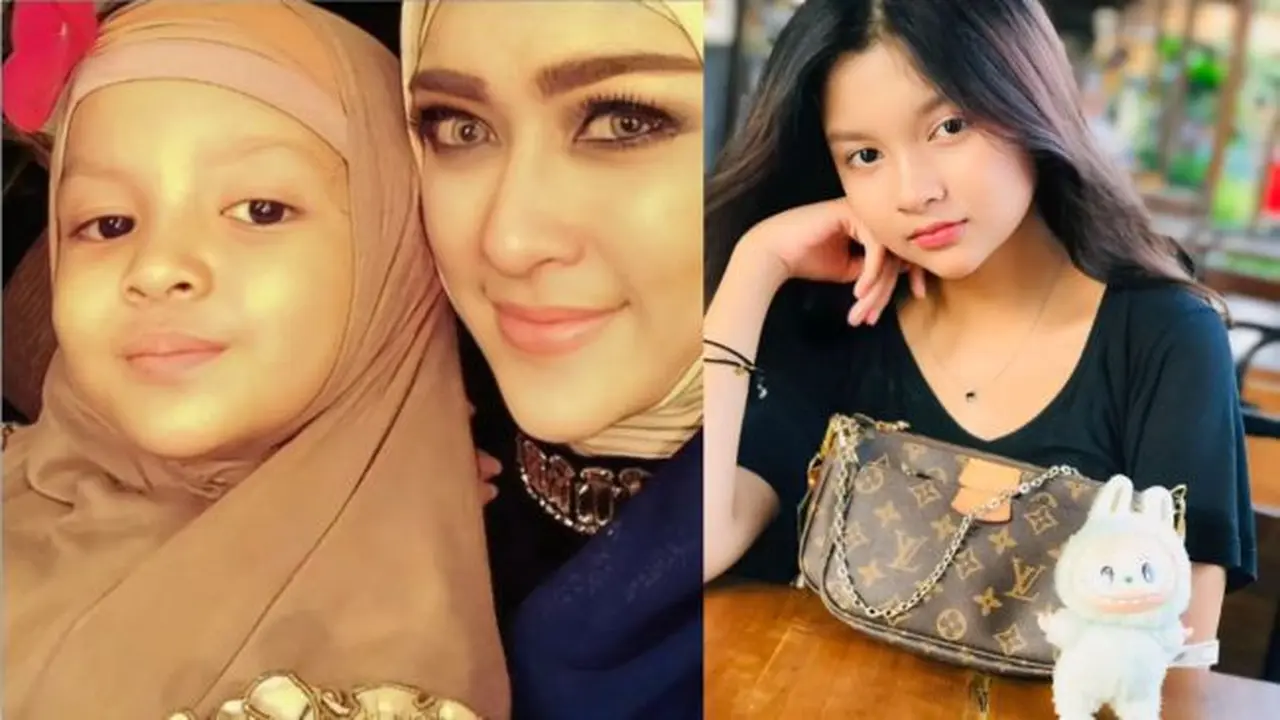Potret Cantik Ahza Salim, Anak Zeda Salim yang Diklaim Mirip Nike Ardila. (instagram/zedasalim)