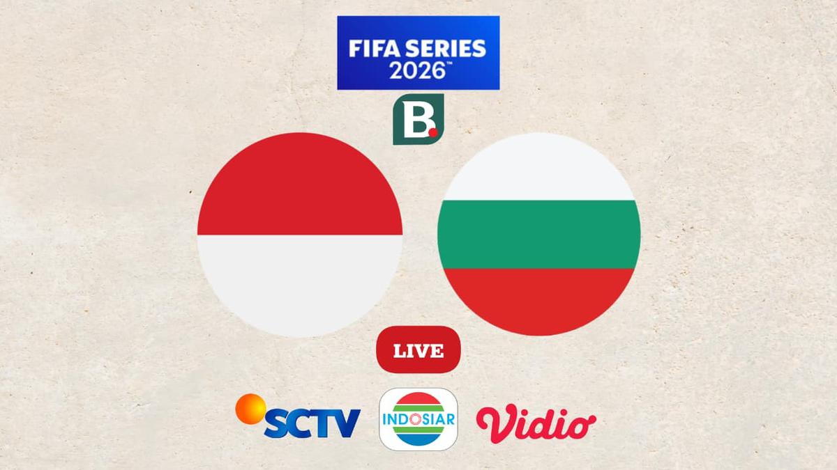 Jadwal Siaran Langsung Timnas Indonesia Vs Bulgaria di Final FIFA Series 2026