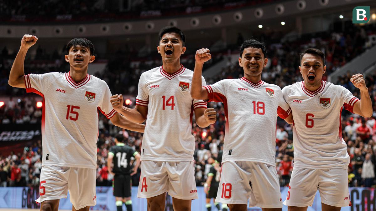Mantap! Timnas Futsal Indonesia Hajar Australia dalam Laga Uji Coba di Indonesia Arena