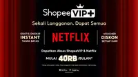 ShopeeVIP+ Resmi Diluncurkan, Pengalaman “Sekali Langganan, Dapat Semua” Makin Lengkap dengan Netflix
