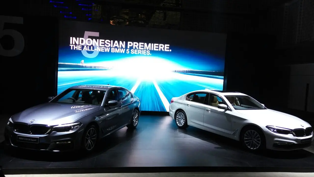 BMW Group Indonesia meluncurkan all new BMW 530i Luxury Line dan all new BMW 530i M Sport, Rabu (12/7/2017).