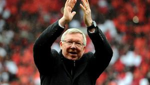 Sir Alex Ferguson (c) AFP