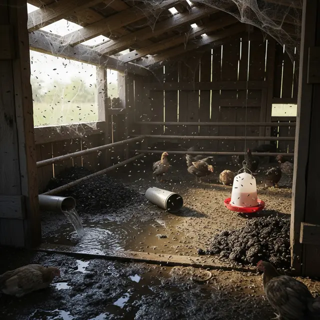 Kesalahan Desain Kandang Ayam yang Bikin Bau