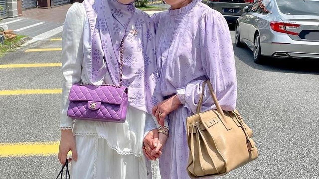 2. Paduan Lilac dan Putih