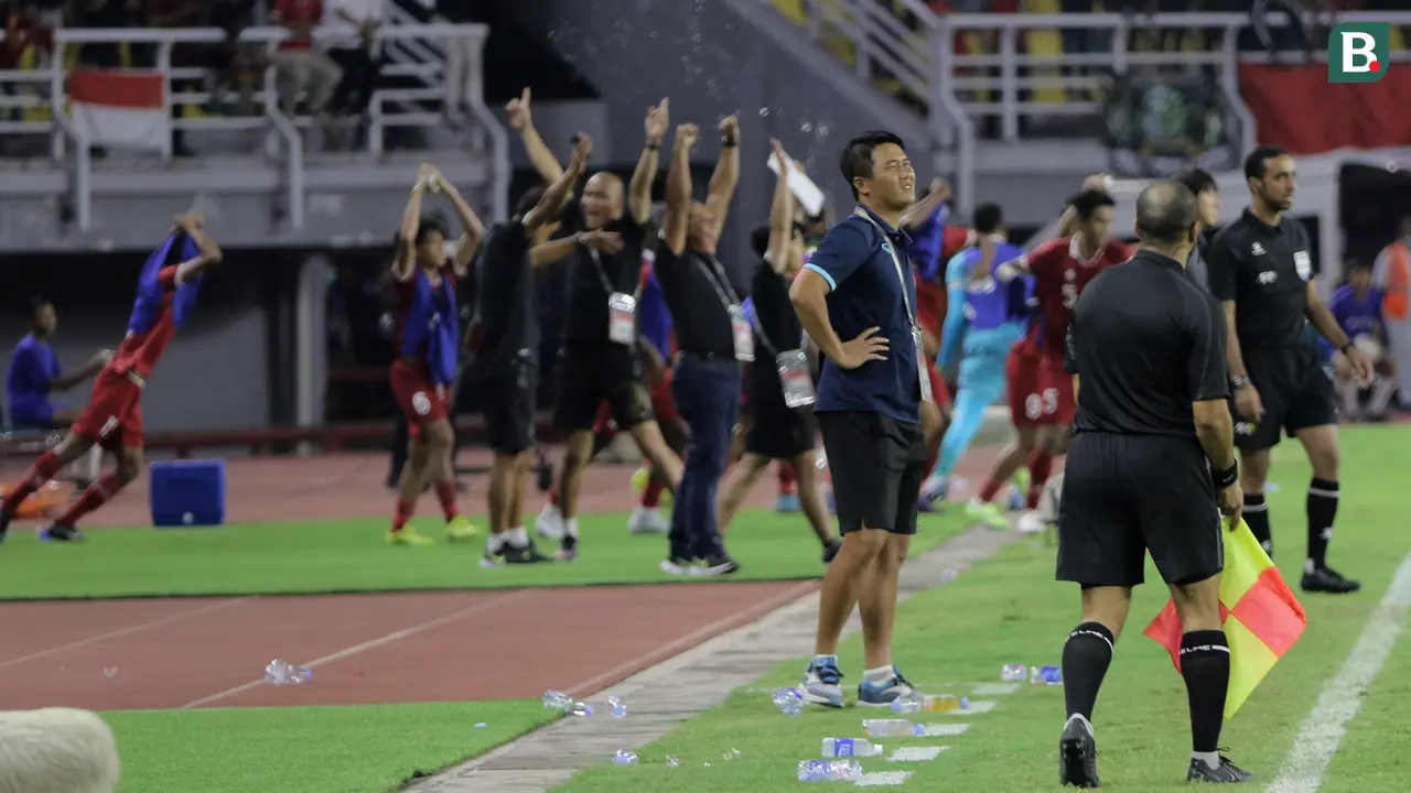 Foto: Ekspresi Pemain Timnas Vietnam U-20 Usai Dikalahkan Timnas Indonesia U-20 di Kualifikasi Piala Asia U-20 2023