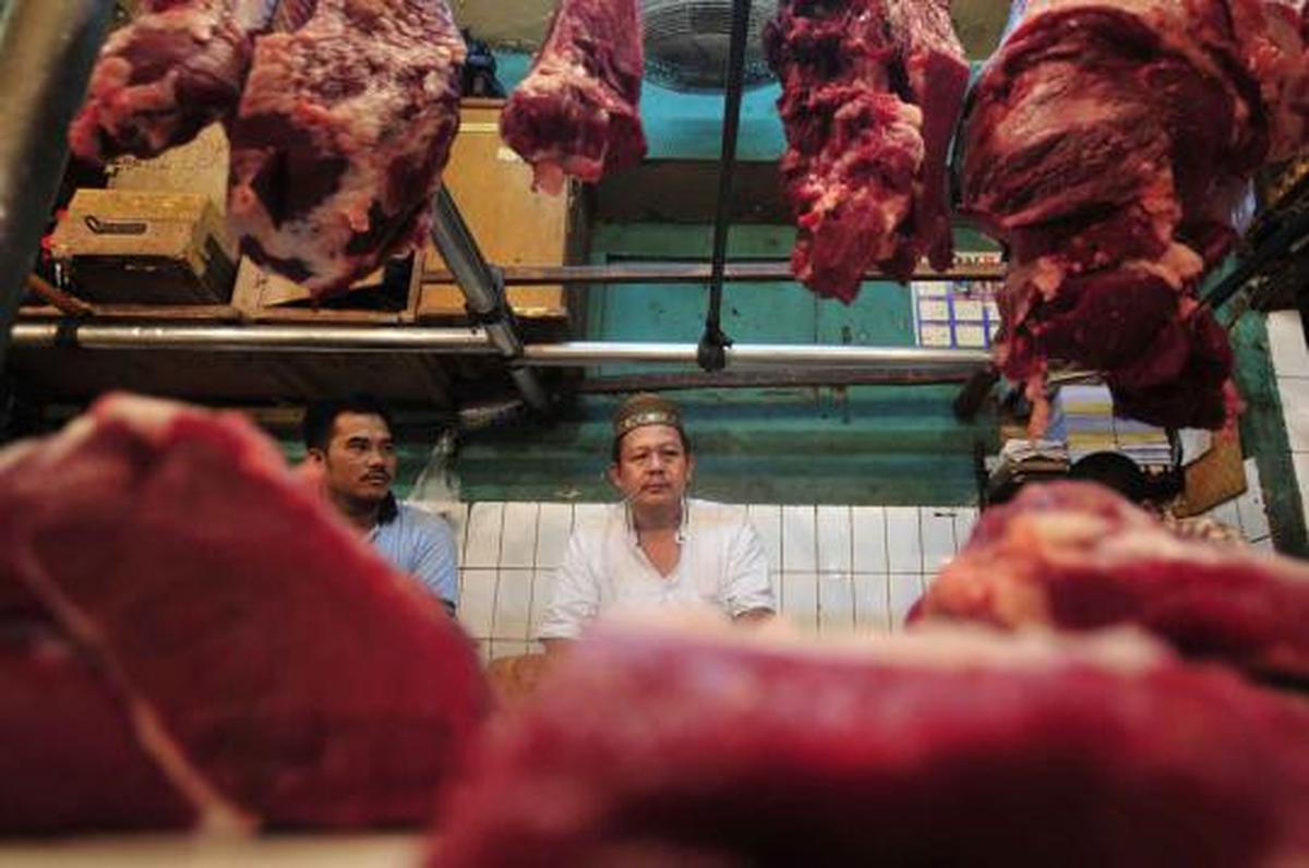 Stok daging sapi dipastikan aman jelang lebaran