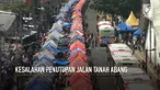Penutupan jalan Jatibaru untuk lapak pedagang kaki lima termasuk malaadministrasi.