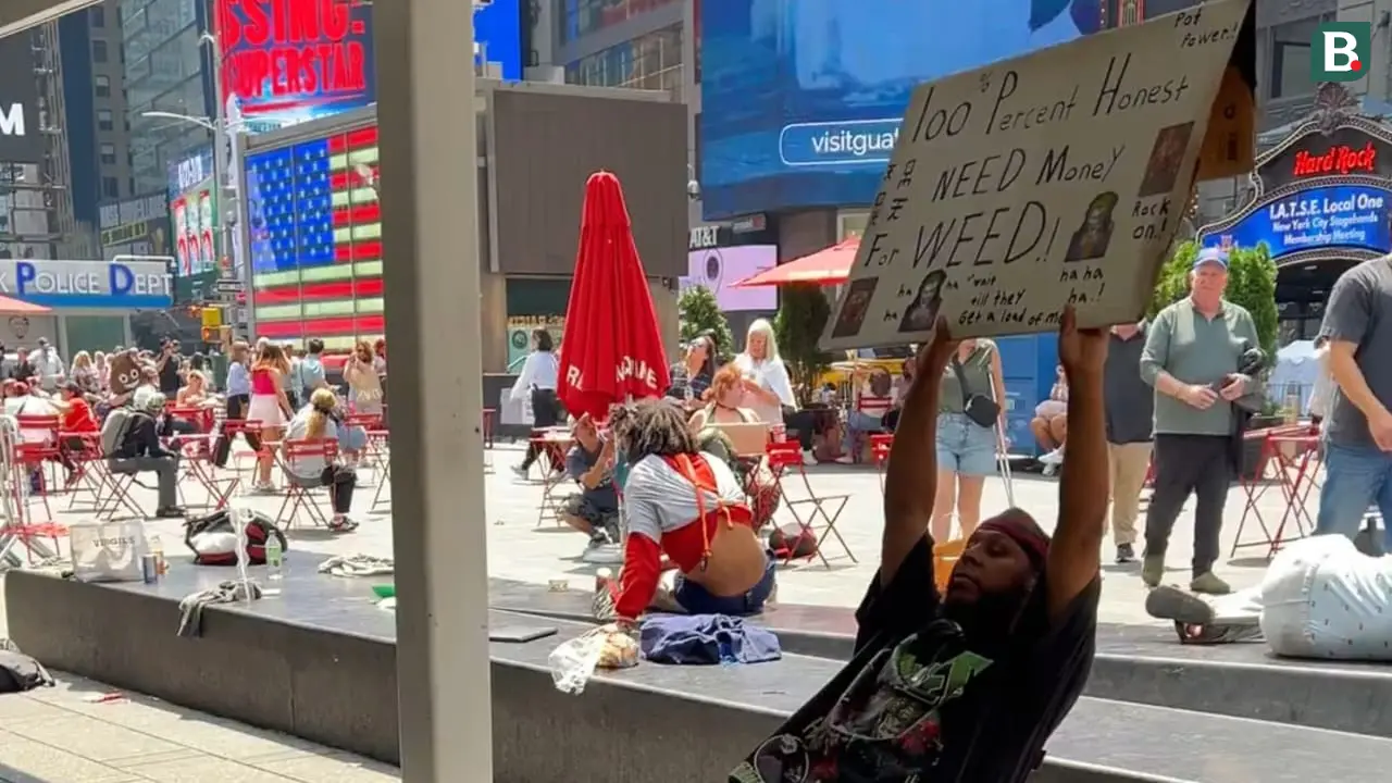 Pemandangan di salah satu sudut Kota New York, Amerika Serikat