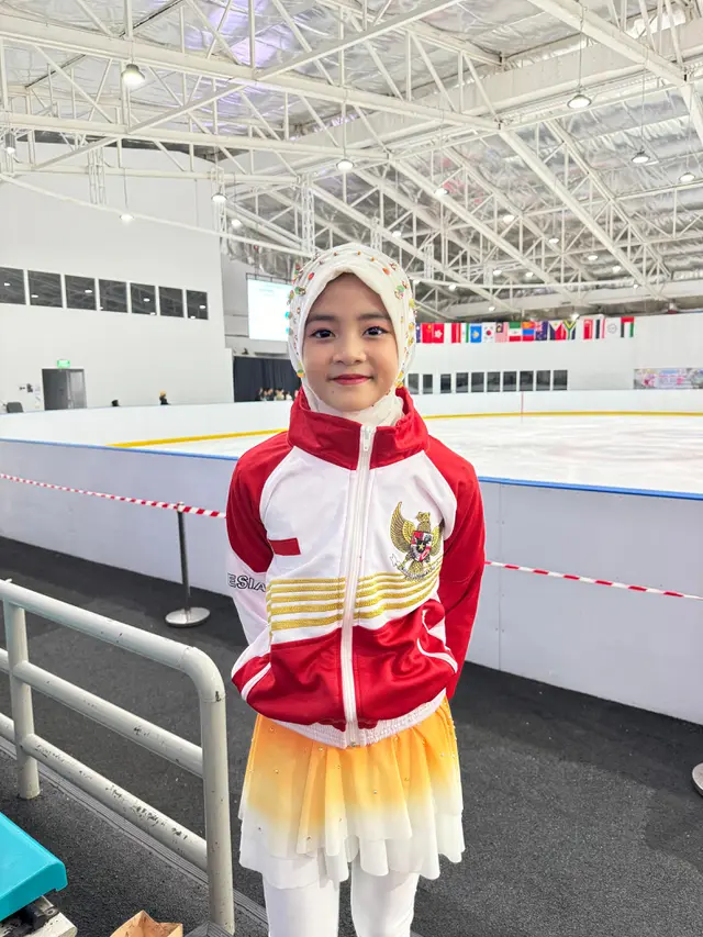 Mikaila Kaia Fathima tampil dalam gelaran Thailand Open Figure Skating Trophy 2024 (Istimewa)