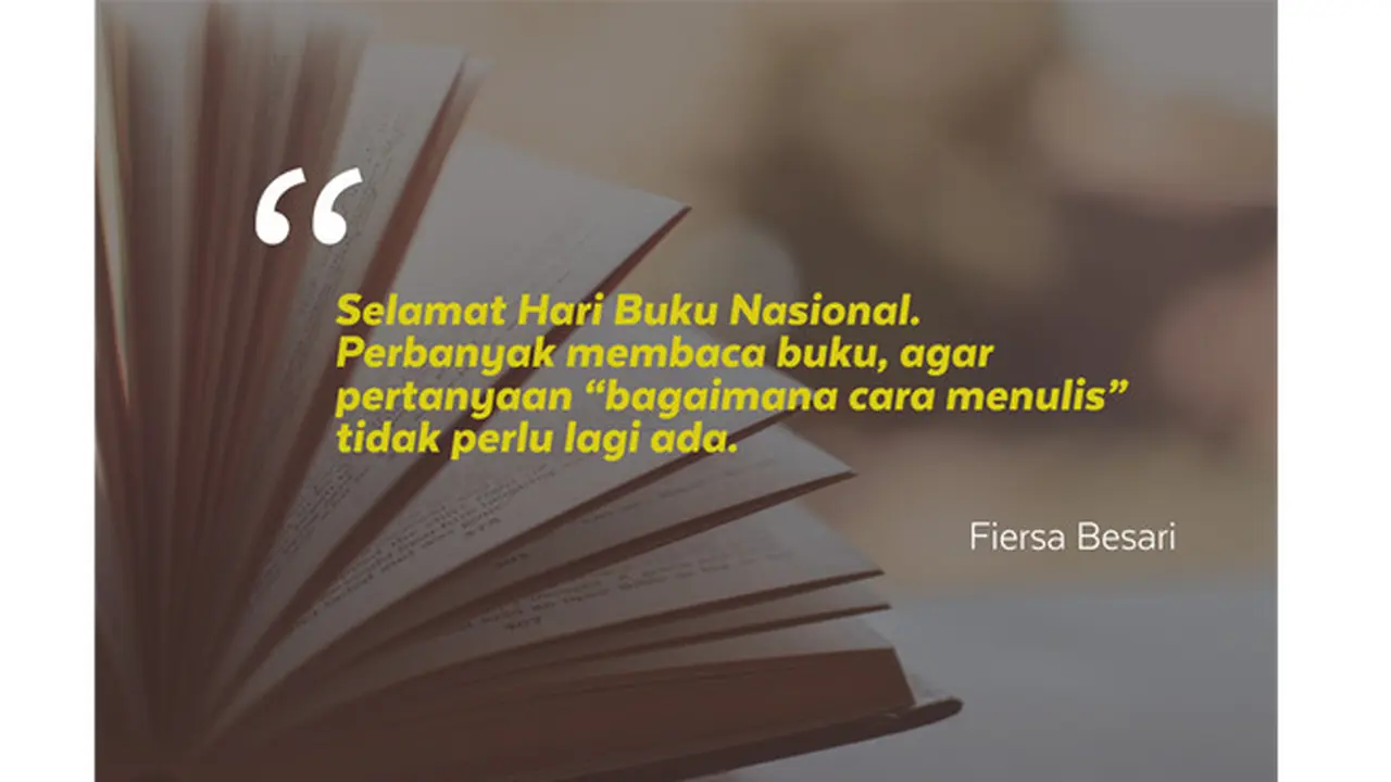 40 Kata-Kata Ucapan Hari Buku Sedunia 2020, Tersirat Makna