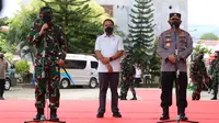 Menpora bersama Panglima TNI dan Kapolri (Ist)