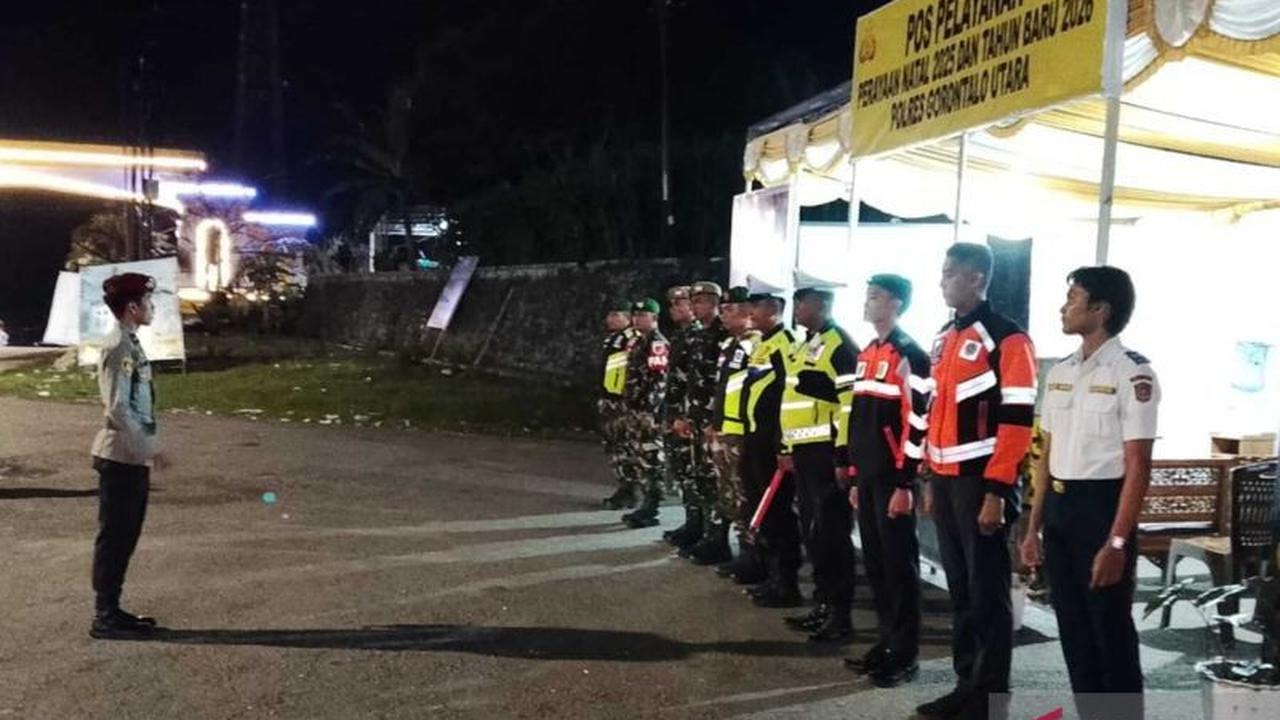 Arus Lalu Lintas Gorontalo Utara Aman Lancar Jelang Pergantian Tahun, Polres Siaga Penuh