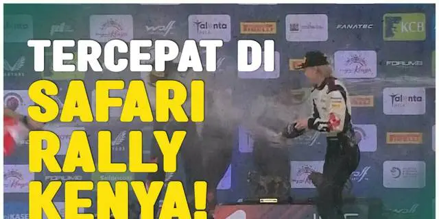 VIDEO: Kalle Rovanpera Sukses Raih Gelar Juara Safari Rally Kenya 2024