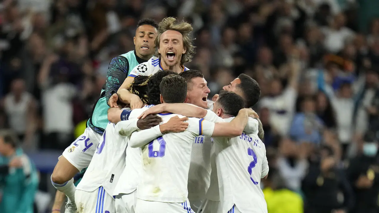 Real Madrid vs Man City, Liga Champions