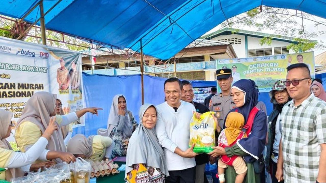 Pemkab Konawe Gelar Pangan Murah di 11 Titik Strategis Jelang Ramadhan