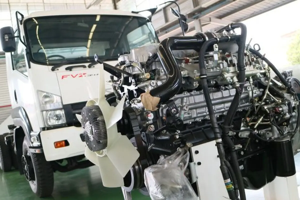 Mesin diesel Truk Isuzu Giga FVZ 285 PS