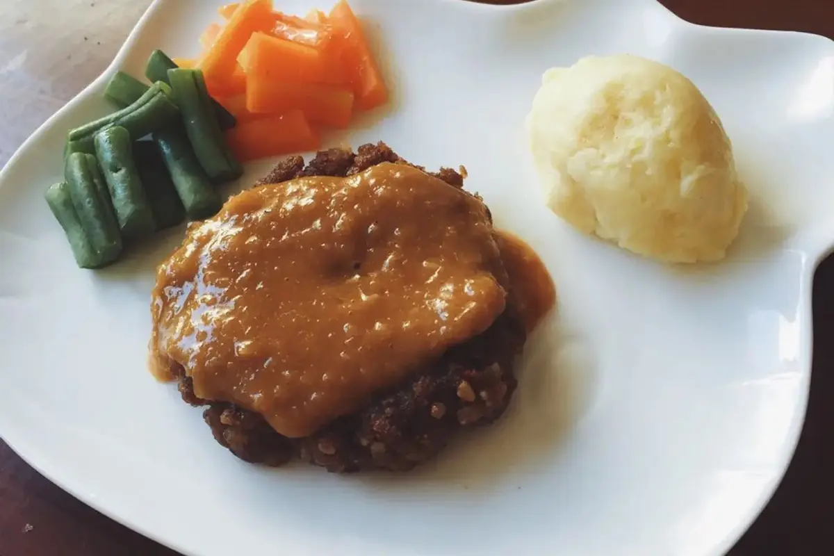Resep praktis Hamburg Steak @fitrafitri