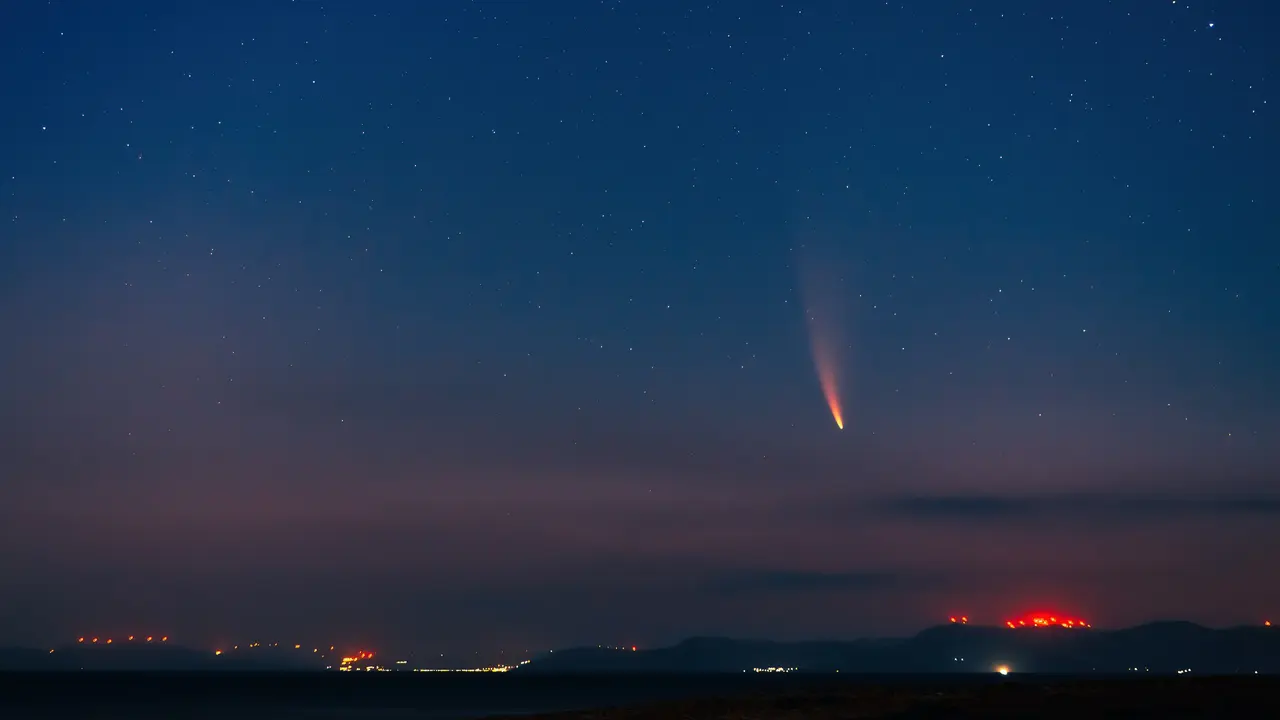 Ilustrasi meteor