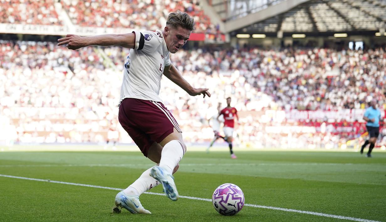 Seperti diketahui, Viktor Gyokeres dan Ruben Amorim memiliki hubungan pemain dan pelatih saat mereka masih di Sporting CP. (AP Photo/Dave Thompson)