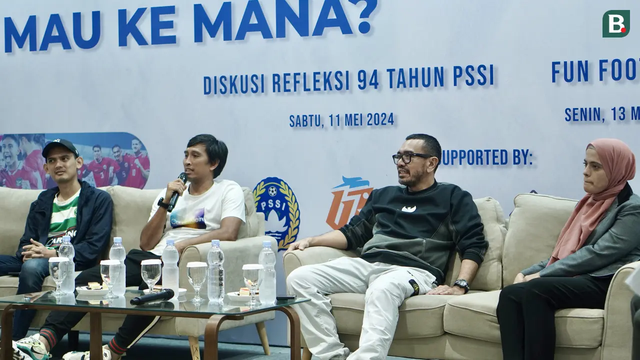 Diskusi Refleksi 94 Tahun PSSI di GBK Arena