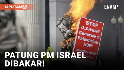 VIDEO: Ribuan Demonstran Tolak Kunjungan PM Israel ke AS