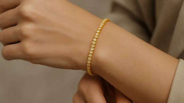 Model Gelang Emas 24 Karat