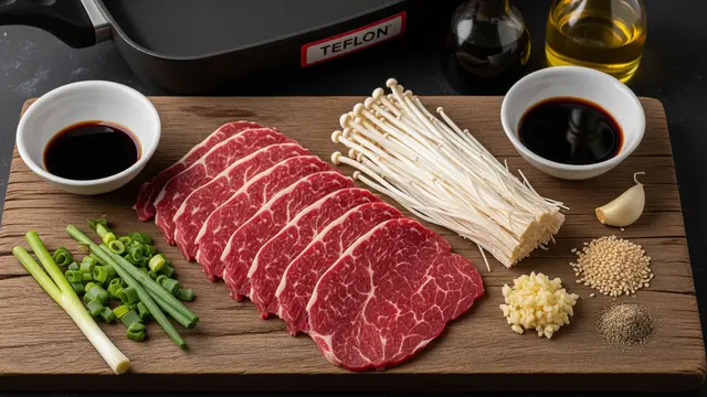 Resep Beef Enoki Roll Panggang Teflon
