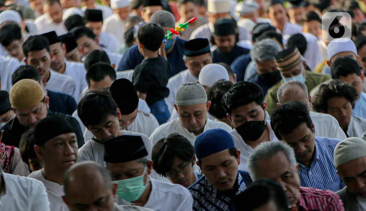 Sementara itu, pemerintah lewat Sidang Isbat yang digelar di Kementerian Agama beberapa waktu lalu menetapkan 10 Dzulhijjah 1444 H jatuh pada 29 Juni 2023 atau besok. (Liputan6.com/Faizal Fanani)