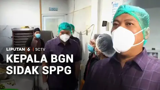 Kepala BGN Sidak Dapur SPPG