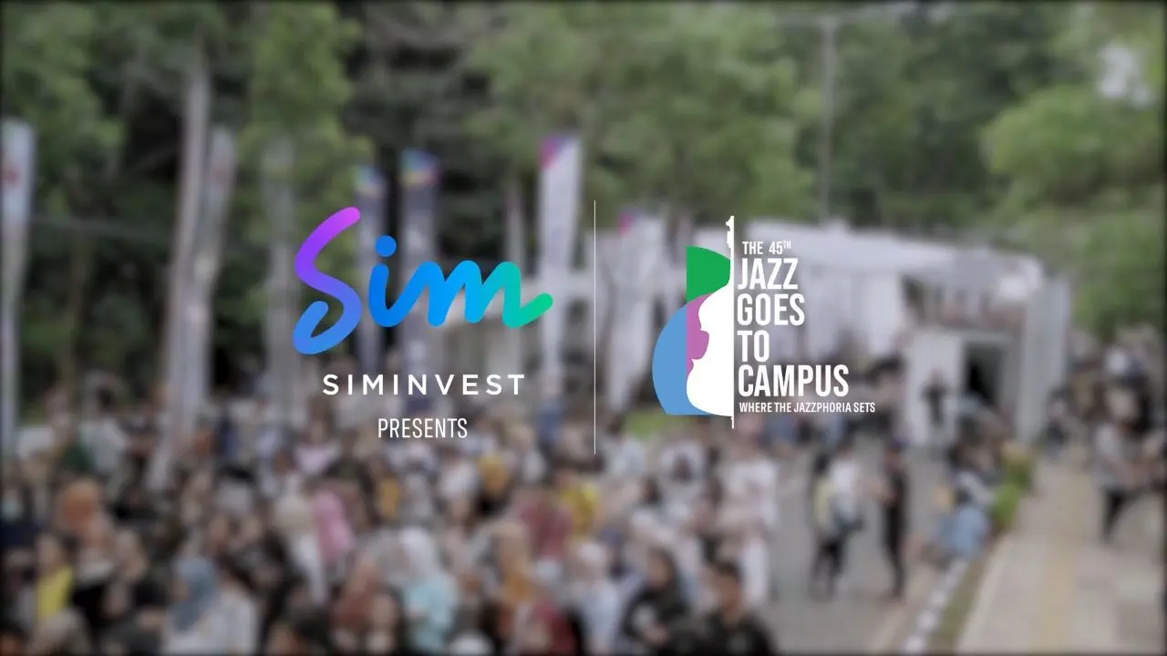 SimInvest mempersembahkan The 45th Jazz Goes to Campus yang puncaknya akan terselenggara pada Minggu, 13 November 2022.