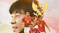 Timnas Indonesia - Ilustrasi Shin tae-yong dan Pemain Timnas U-23 (Bola.com/Adreanus Titus)
