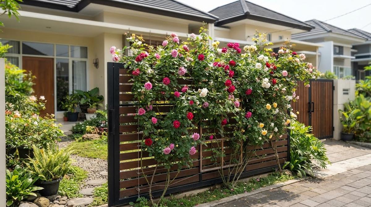 Tanaman Merambat Berbunga yang Cocok untuk Pagar Rumah
