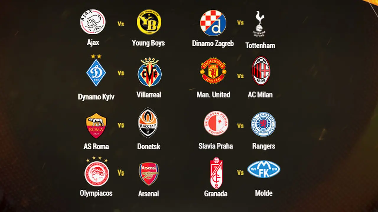 Liga Europa - Drawing 16 Besar