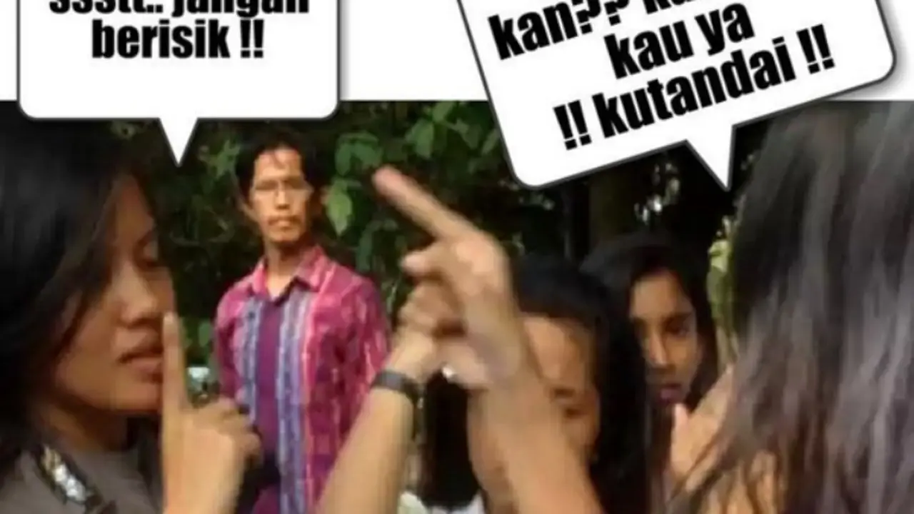 Meme Kocak Siswi SMA Ngaku-ngaku Anak Jenderal: Kutandai Kau!