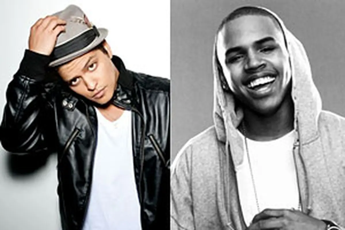 Chris Brown-Bruno Mars Siap Duet Bareng