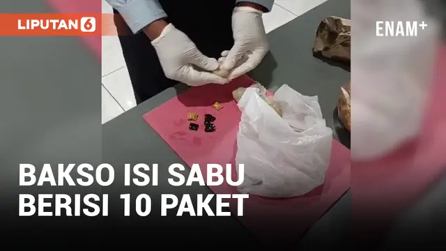 Geger! Penemuan Bakso Isi Sabu