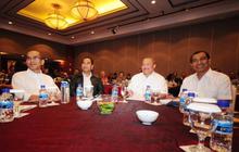 Faisal-Biem dan Alex Noerdin-Nono diskusi problem Jakarta